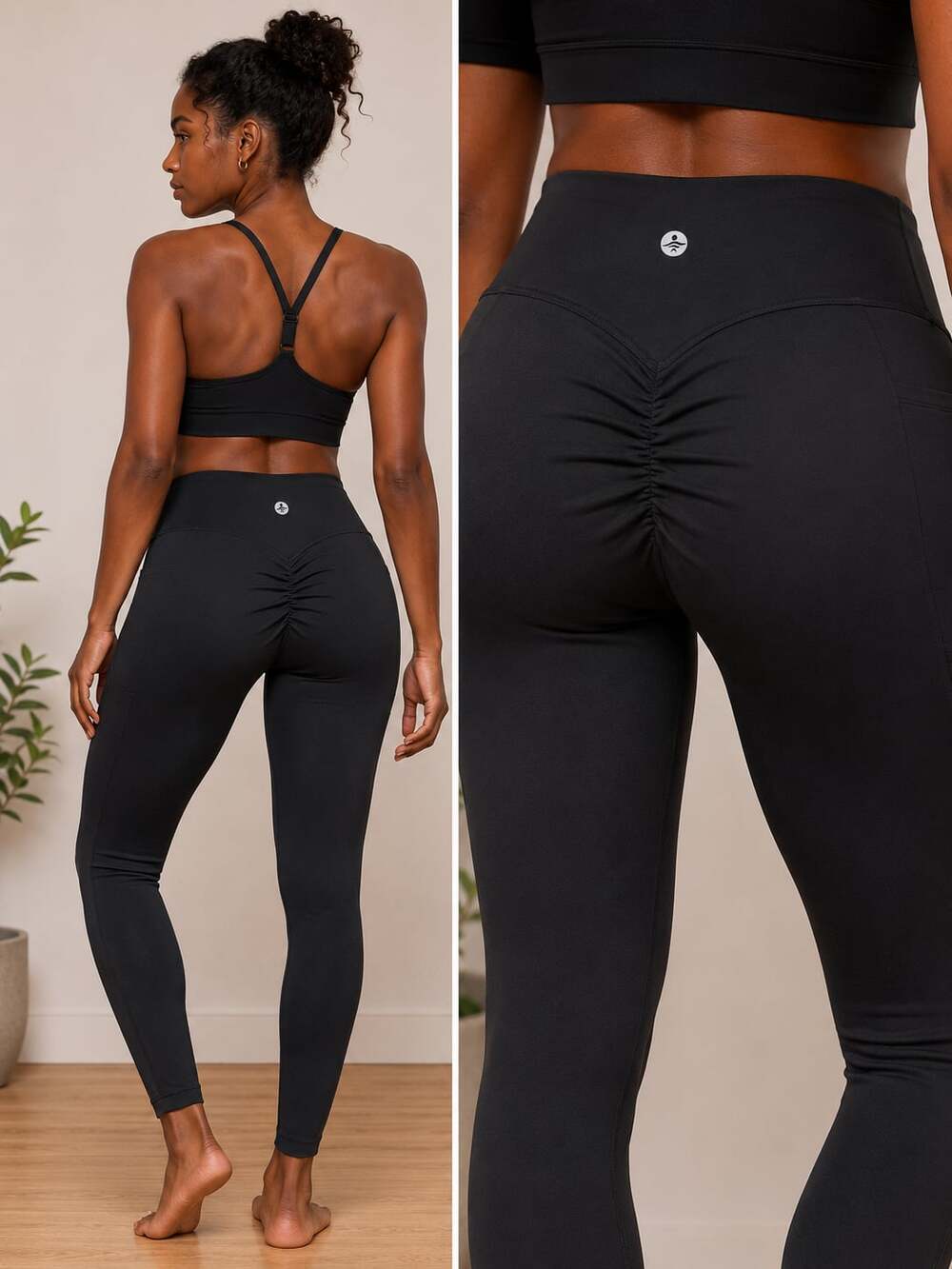 Halara UltraSculpt High Waisted Scrunch Shaping Yoga Leggings